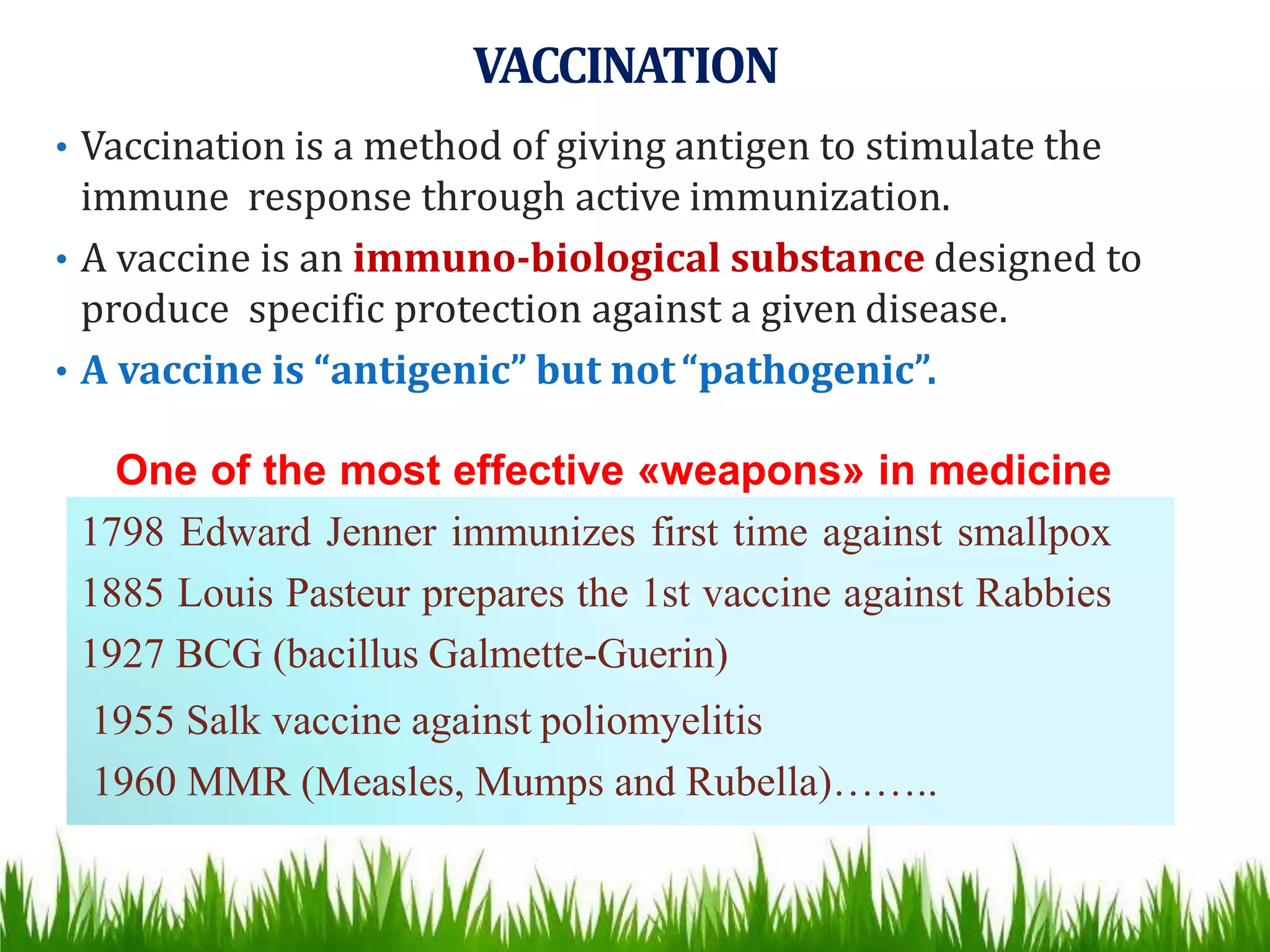 Active and passive immunity ppt