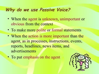 Passive Events Active & Passive Voice.presentation and ppt | PPT