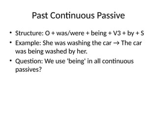 Passive Structre Example Active Passive Voice Presentation. .pptx