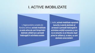 I. ACTIVE IMOBILIZATE
 