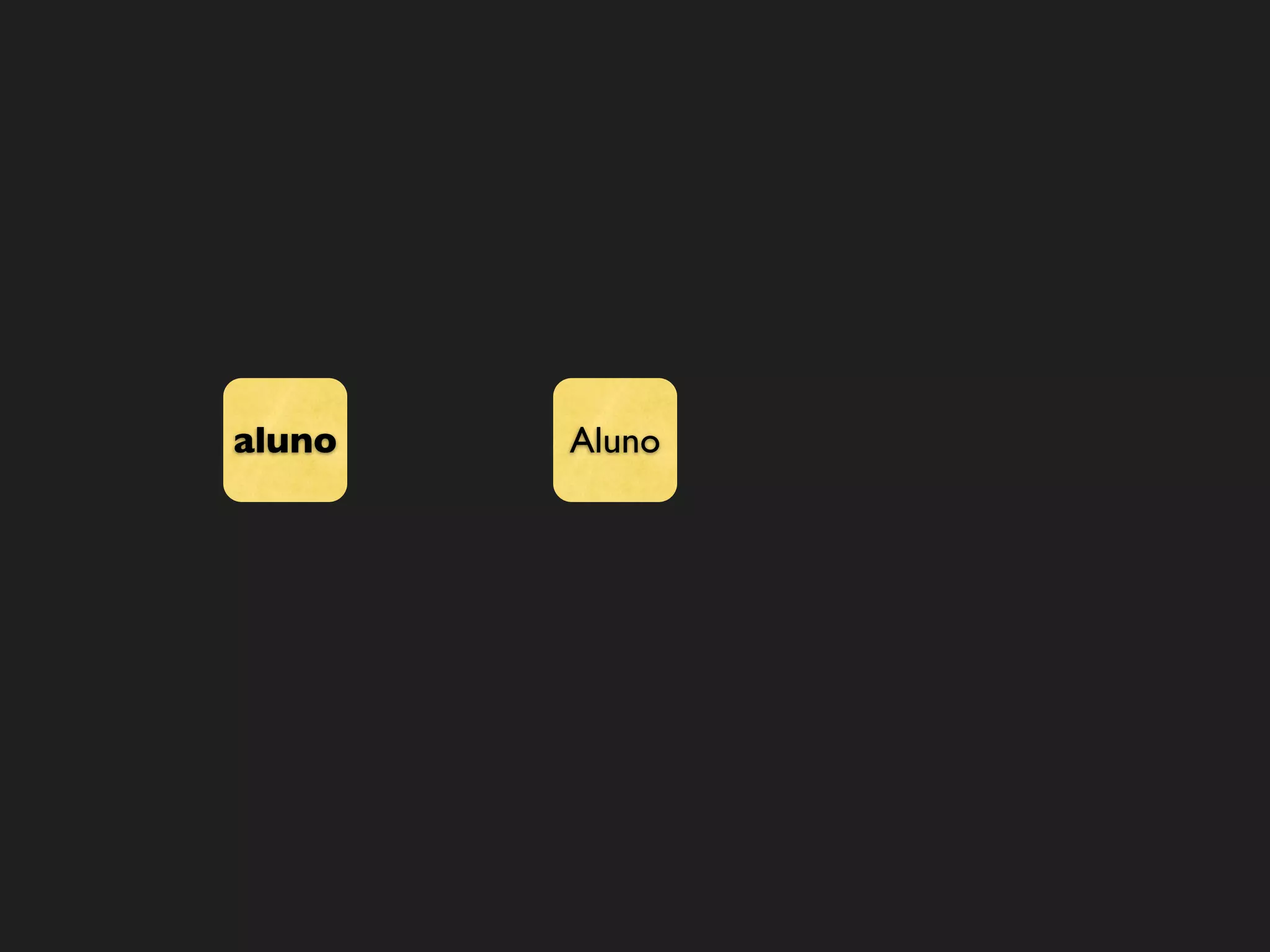aluno   Aluno
 