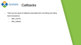 Active record transaction | PPT