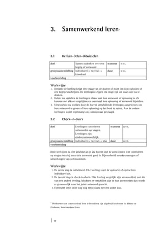 Activerende werkvormen | PDF