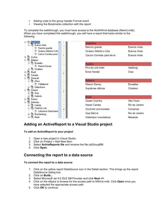 Activereports for -net_user_guide | PDF