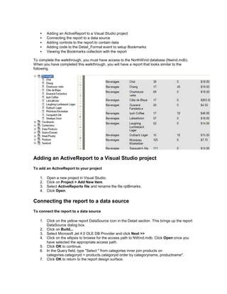Activereports for -net_user_guide | PDF