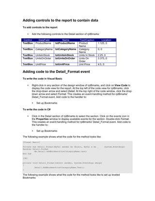 Activereports for -net_user_guide | PDF