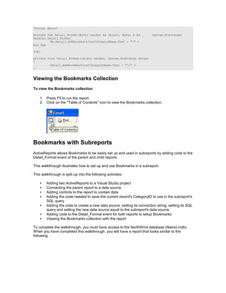 Activereports for -net_user_guide | PDF