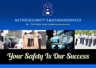Active securitys brochure