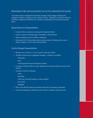 Comprehensive Guide on How to Respond to Active Shooter Situations | PDF