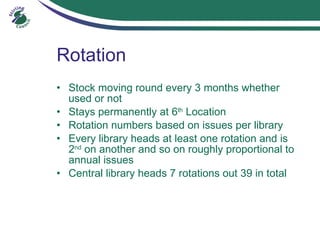 Active Stock Management in Stirling Libraries : Taking Care of Business ...