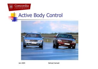 Active Suspension System | PDF
