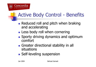 Active Suspension System | PDF