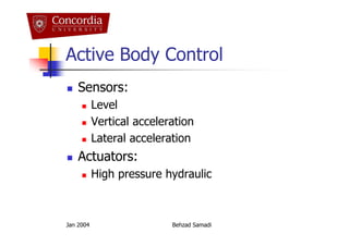 Active Suspension System | PDF