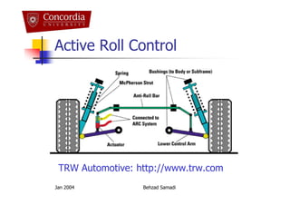 Active Suspension System | PDF
