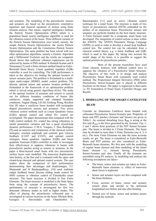 Active vibration control of smart piezo cantilever beam using pid ...