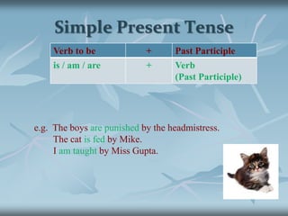 Active VoicePassive Voice