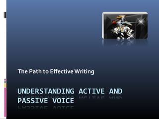 The Path to EffectiveWriting
 