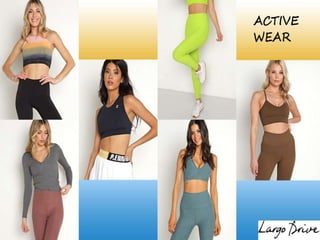 Activewear-is-casual-comfortable-clothing-suitable-for-sport-or-exercise.pptx