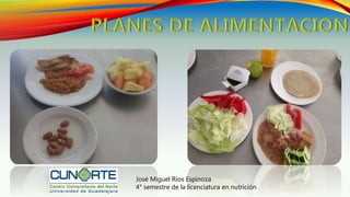 José Miguel Ríos Espinoza
4° semestre de la licenciatura en nutrición
 