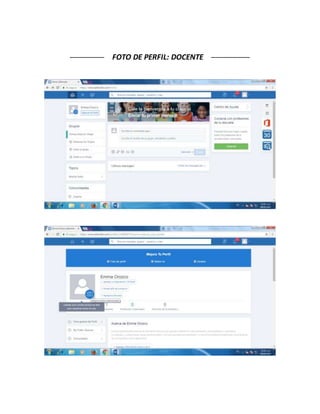 ──────── FOTO DE PERFIL: DOCENTE ─────────