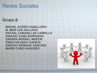 Redes Sociales ,[object Object]