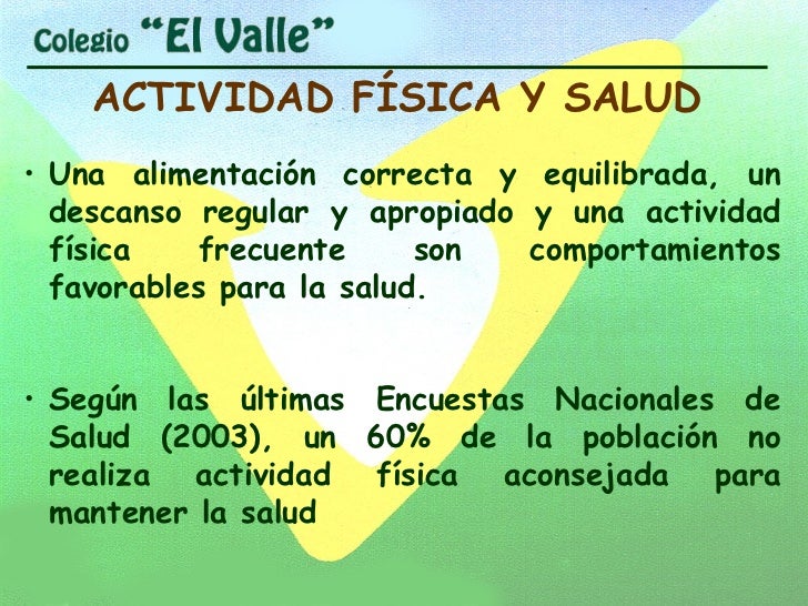Actividad FíSica Y Salud Actividad FíSica Y Salud