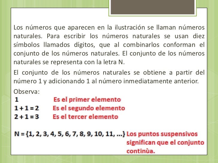 Nùmeros Naturales