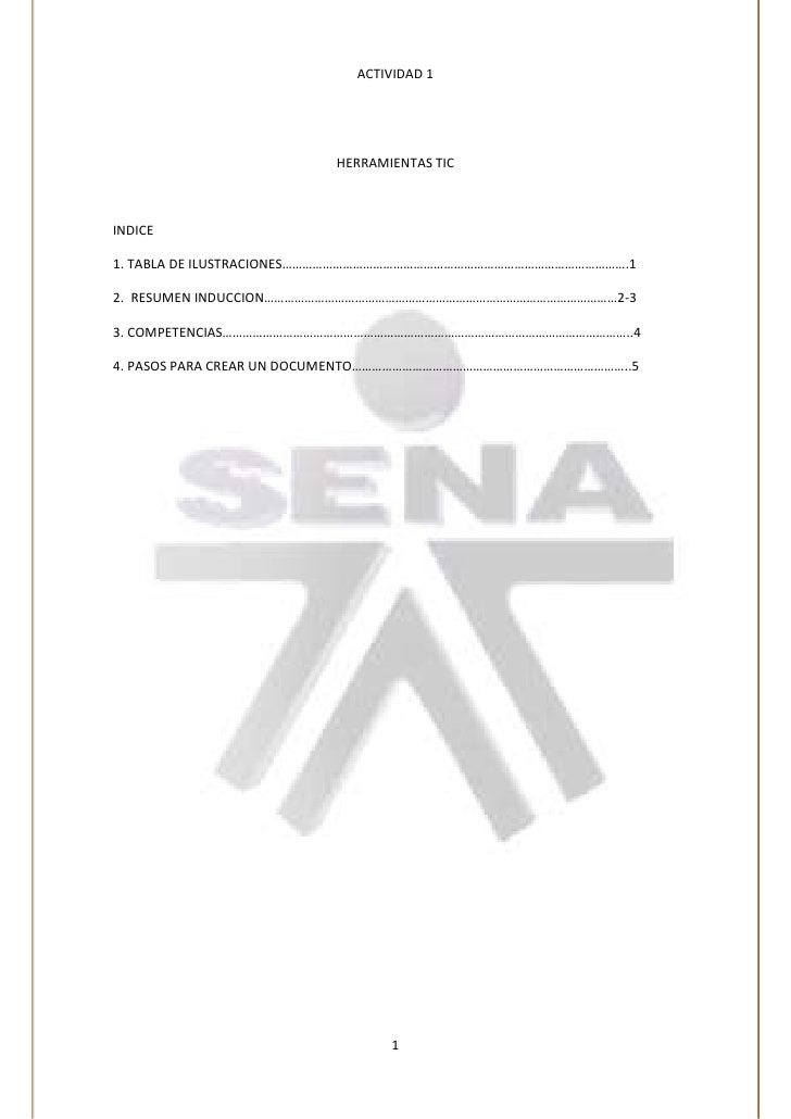 ACTIVIDAD 1                          HERRAMIENTAS TICINDICE1. TABLA DE ILUSTRACIONES………………………………………………………………………………………….12....