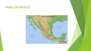 Mapa de Mexico
 