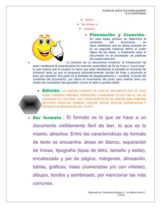 ELENA DE JESUS PULGARIN MUNERA
                                                                                    I.E.LA ...