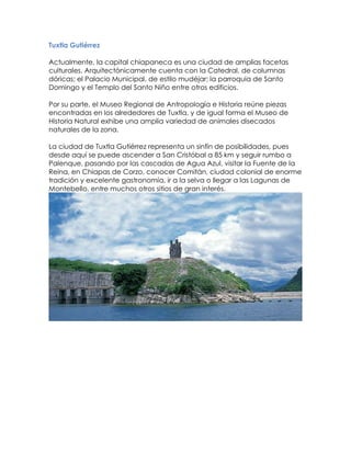 Actividad 1 destinos de mexico