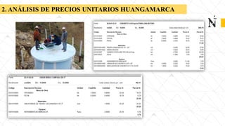 2. ANÁLISIS DE PRECIOS UNITARIOS HUANGAMARCA
 