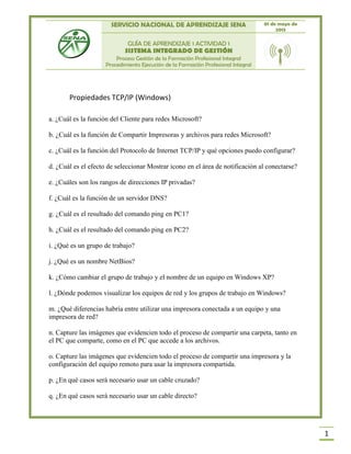 SERVICIO NACIONAL DE APRENDIZAJE SENA

01 de mayo de
2013

GUÍA DE APRENDIZAJE 1 ACTIVIDAD 1
SISTEMA INTEGRADO DE GESTIÓN
...