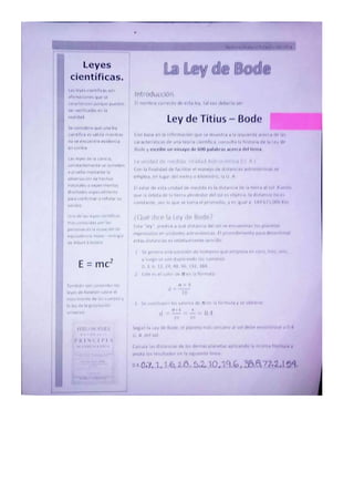 Actividad 1 La Ley de Bode