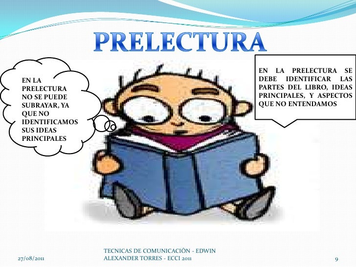 Resultado de imagen para prelectura