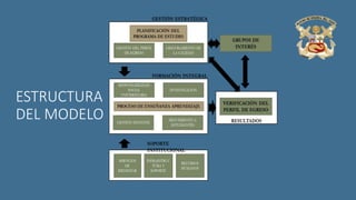 ESTRUCTURA
DEL MODELO
 