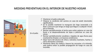 Plan de Prevención en el Hogar y Comunidad: Identificación y Medidas de ...