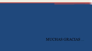 MUCHAS GRACIAS ……
 