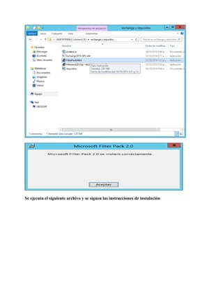 Se ejecuta el siguiente archivo y se siguen las instrucciones de instalación  