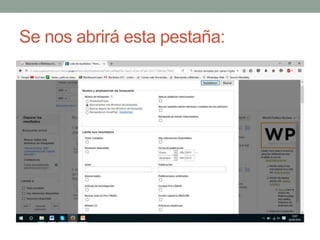 Se nos abrirá esta pestaña:
 