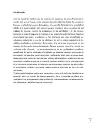 Actividad 2 historia de la banca en mexico | PDF