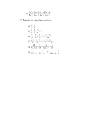 Actividad 2 matematica tercero medio