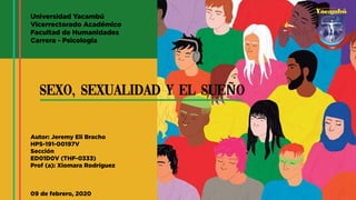 Sexo, sexualidad y el SueÑo
 