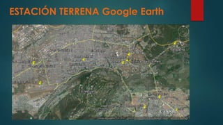 ESTACIÓN TERRENA Google Earth
 