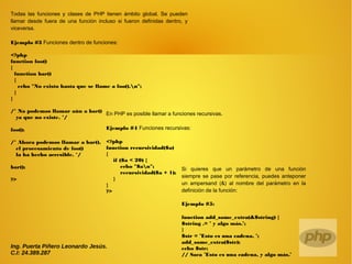 Actividad 3 . funciones en php | ODP