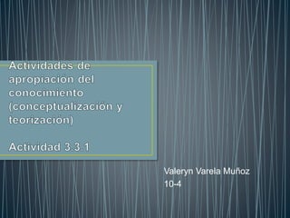 Valeryn Varela Muñoz
10-4
 