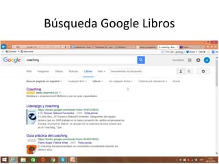 Búsqueda Google Libros
 