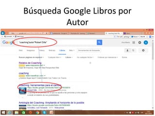 Búsqueda Google Libros por
Autor
 