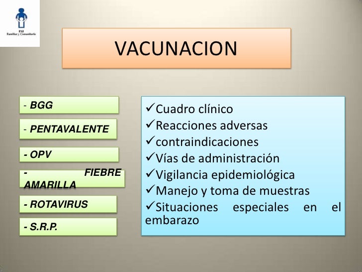 programa ampliado de inmunizacion