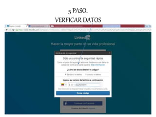 5 PASO.
VERFICAR DATOS
 